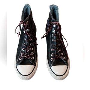 Leather Converse Like New Size